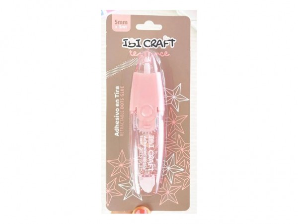 CINTA ADHESIVA DOBLE FAZ 5mm X 3Mts RETR