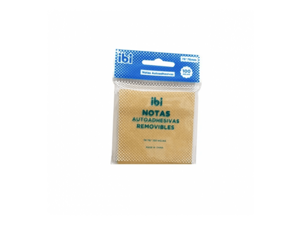 NOTAS AUTOADHESIVAS KRAFT 76x51mm 100H