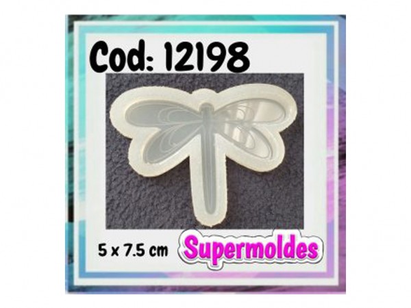 MOLDES RESINA LIBELULA 5x7,5 4mm