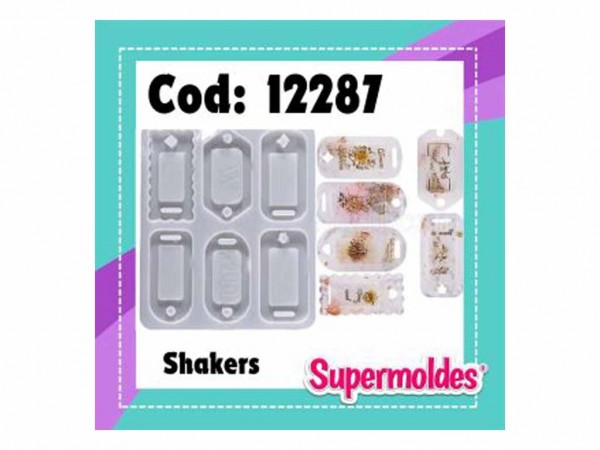 MOLDES SILICONA LLAVERO HAKERS X 6Un 7cm