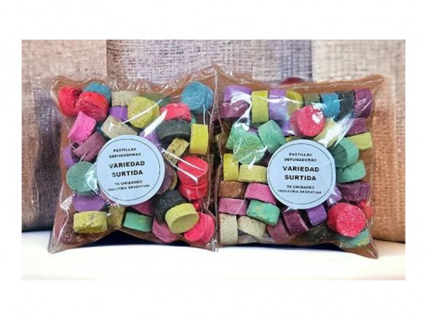 PASTILLAS DEFUMADORAS BOLSA x50 unid