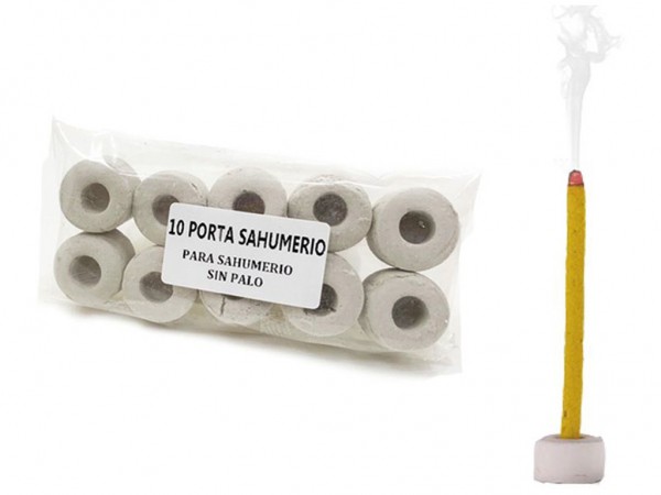 PORTA SAHUMERIO SIN PALO CUADRADO