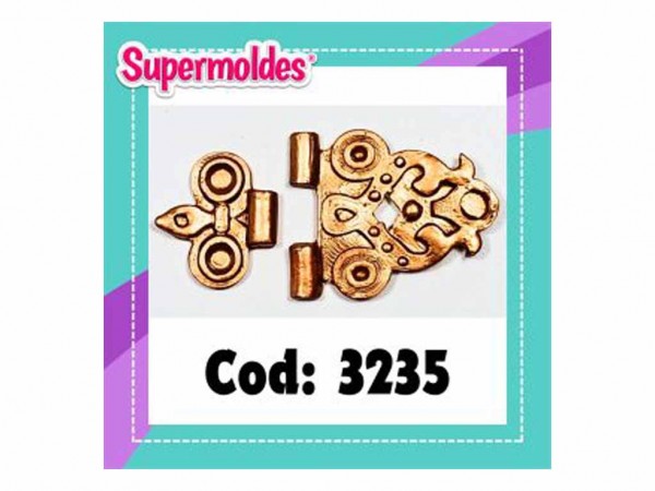 MOLDES SILICONA BISAGRA 2unid 8.5 LARGO T