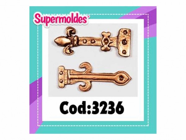 MOLDES SILICONA BISAGRA HERR MEDIAV 2 Un