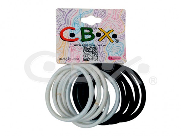 GOMITAS DE PELO POILYESTER B Y N X 10 UN