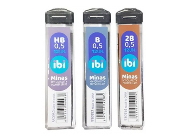 MINAS B 0.5mm x12 unid IBI