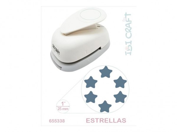 PERFORADORA IBI 25mm 1¨ 6 ESTRELLAS