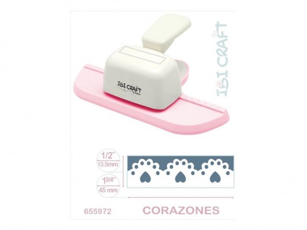 PERFORADORA GUARDAS JUMBO CORAZONES