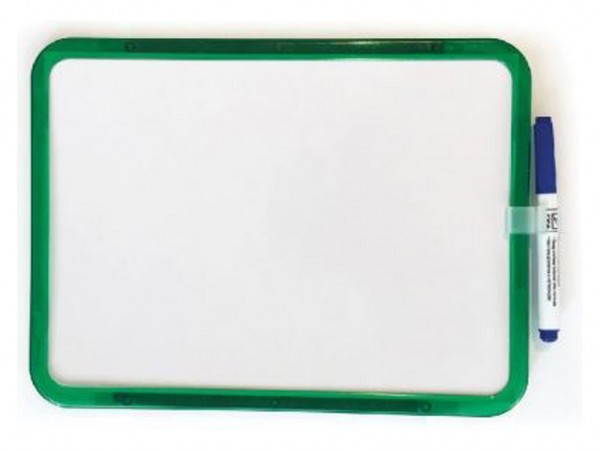 PIZARRA BLANCA C/MARC/IMAN/BORRA 21.6x28