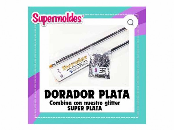 FOIL LAMINADOR 21cm x 1mt PLATA