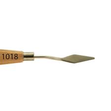 ESPATULAS N1018 MANGO MADERA AC INOX