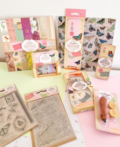 BOX IBICRAFT 13 ELEMENTOS VINTAGE