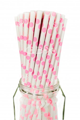 SORBETE 2106/BCO LUNARES ROSA BEBEx25