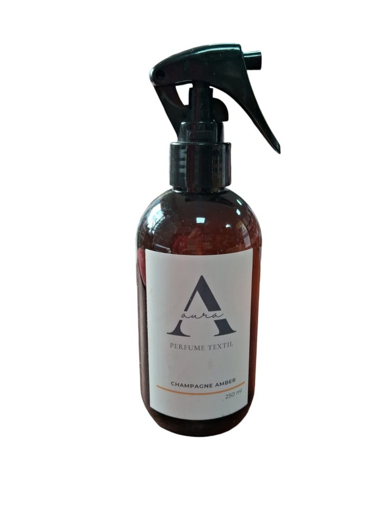 PERFUME TEXTIL AURA CHAMPAGNE AMBER 250ml