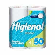 PAPEL HIGIENICO HIGIENOL 4x50mt H/S PANAL