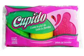 JABON DE TOCADOR CUPIDO x3 90g