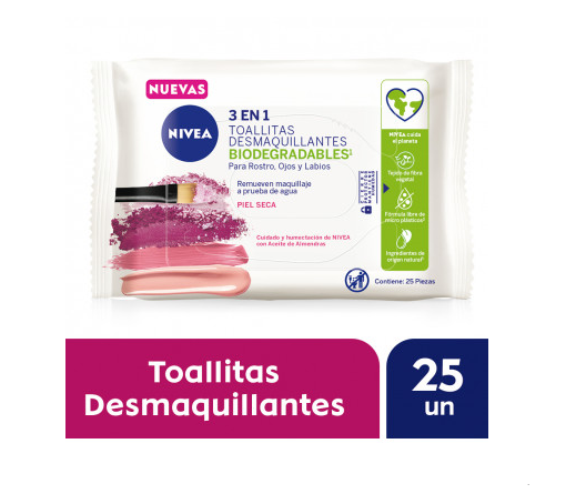 TOALLITAS DESMAQUILLANTES SUAVES
