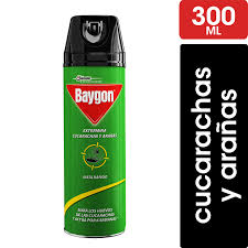 BAYGON VERDE AEROSOL CUCARACHAS 300cc
