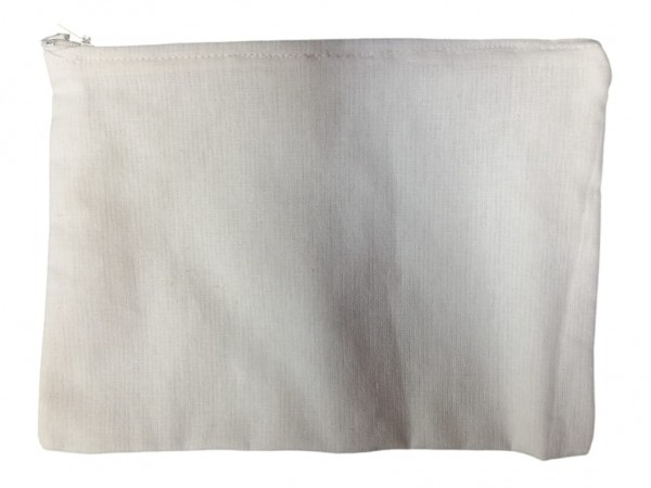 CARTUCHERA LIENZO C/CIERRE 15x25cm