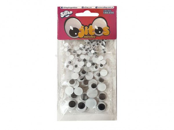 OJITOS MOVILES SURTIDOS x5 Bolsas