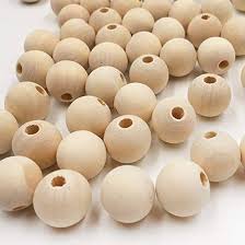 BOLITAS DE MADERA 18mm C/U