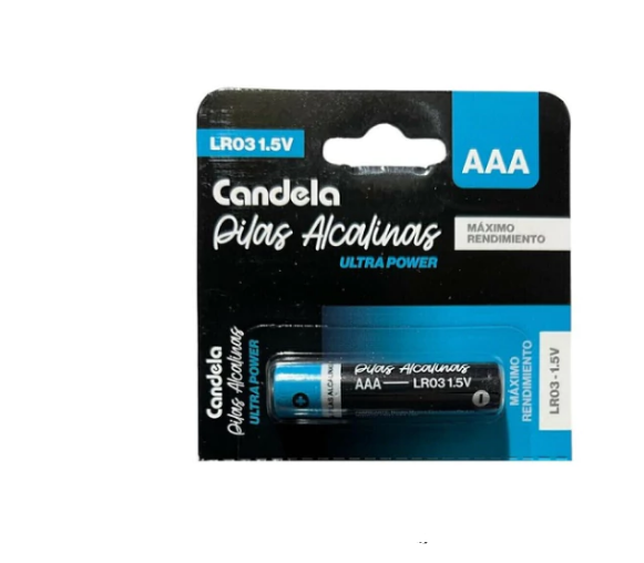 PILAS CANDELA ALCALINA AAA c/u