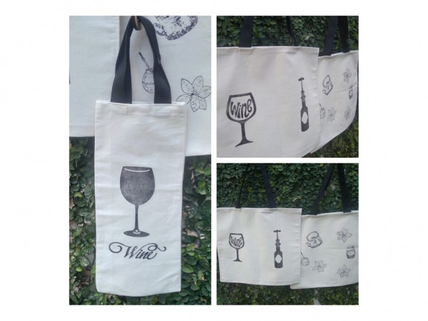 BOLSO PORTA BOTELLA/MATE x2