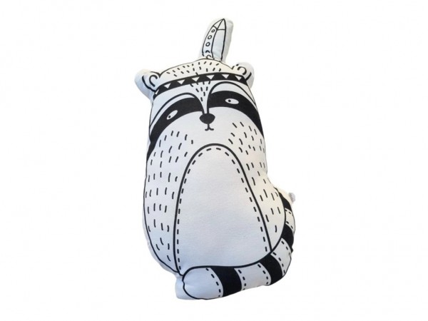 ANIMALITOS TELA MAPACHE 33x52cm