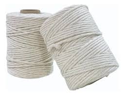 HILO ALGODON MACRAME CRUDO T4 36H 80mt