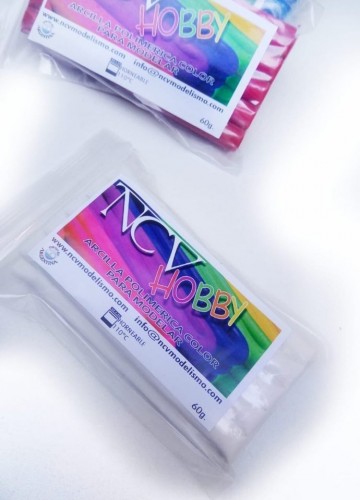 ARCILLA POLIMERICA HOBBY BLANCO 60g