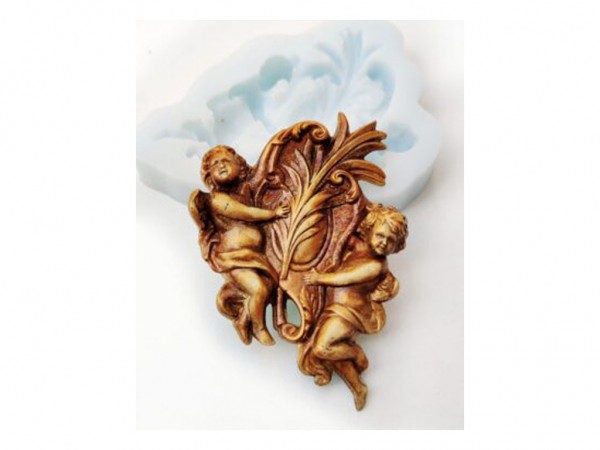 MOLDES SILICONA DUO DE ANGELES