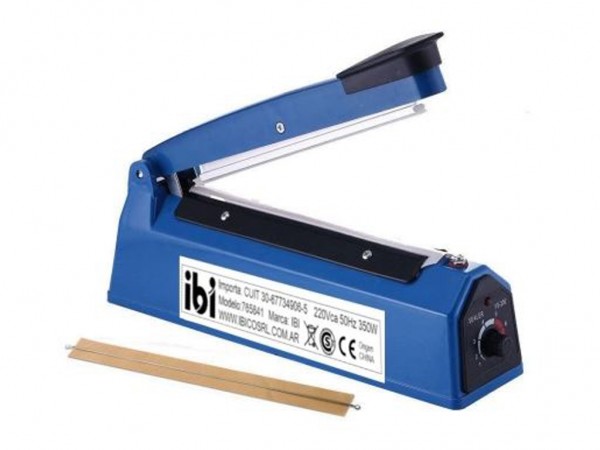 SELLA BOLSA PLASTICA 30cm + RESISTENCIA