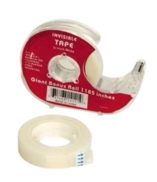 CINTA INVISIBLE 18x30mt CON RACIONADOR