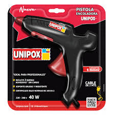 PISTOLA SILICONA ENCOLADORA 40w UNIPOX