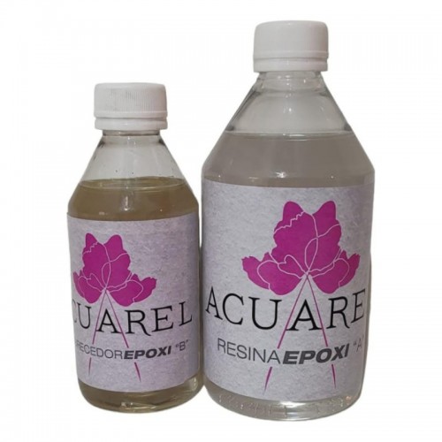 RESINA EPOXI KIT 375cc TRANSPARENTE