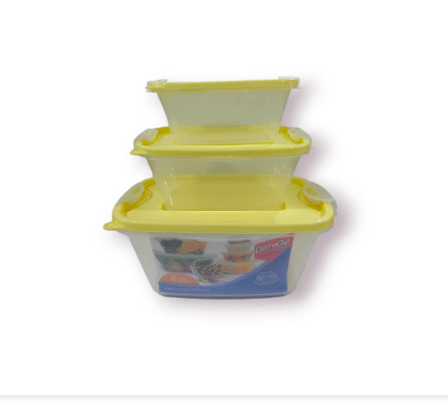 TAPER HERMETICO CIERRA CLIP SET x3 4Lts.