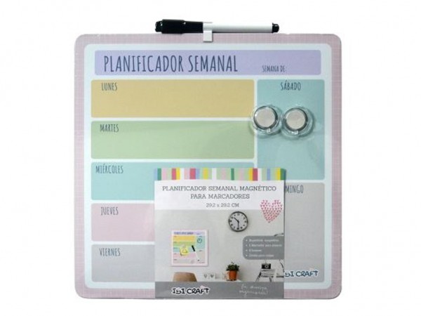 PIZARRA PLANIFICADORA MAGNETICA 30x30