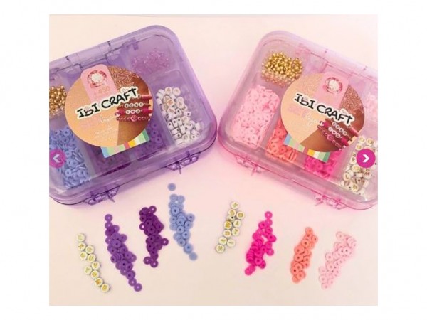 SET PARA ARMAR BIJOUTERIE VALIJA VIOLET