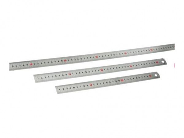 REGLA ACERO / METALICA PARA CORTE 1 MTS