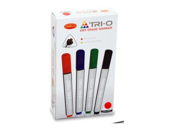 MARCADOR PIZARRA TRIO ROJO P GRUESA