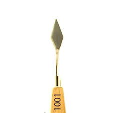ESPATULAS N1001 MANGO MADERA ACERO INOX