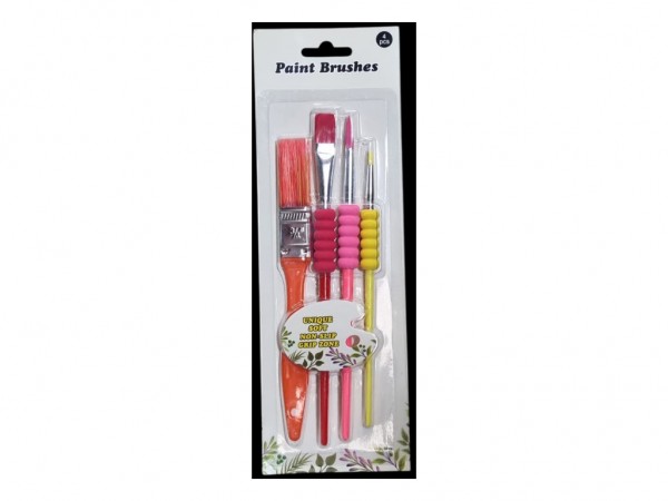 PINCELES AD ERGONOMICOS x4