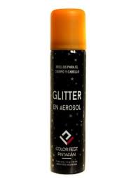 GLITTER EN AEROSOL MULTICOLOR