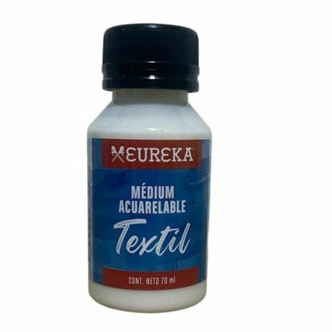 MEDIUM EUREKA ACUARELABLE TEXTIL x70cc