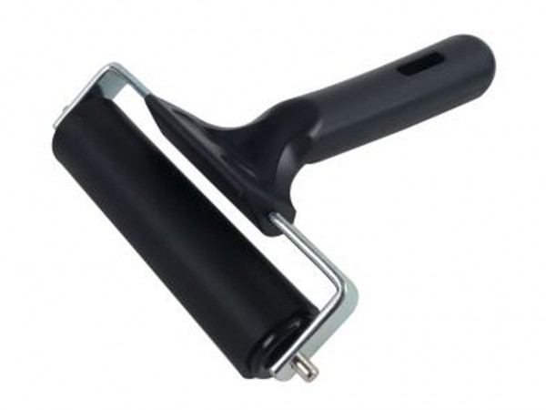 RODILLO DE GOMA C/APOYO P/XILOGRAFIA 15cm