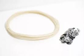 PABILO P/VELAS 2mm x10mt + 100 OJALILLOS