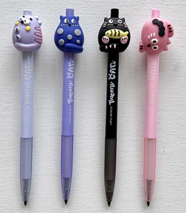 LAPIZ INFINITO RETRACTIL GATITOS