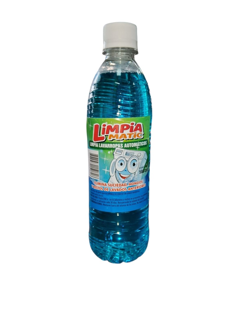 LIMPIA LAVARROPAS AUTOMATICOS x500cc