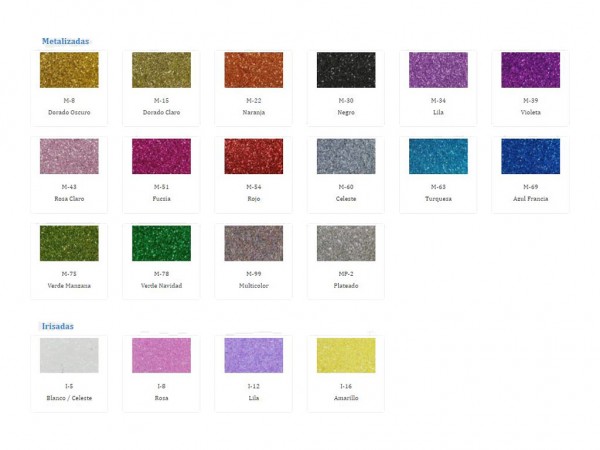 GOMA EVA GLITTER A4  AUTOADHESIVA