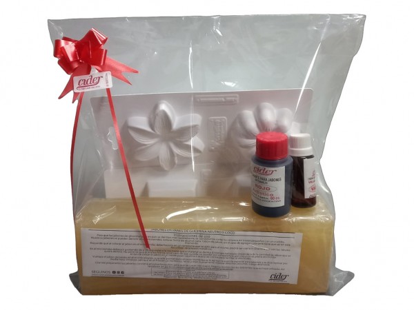 KIT PARA HACER JABONES NEUTROS ARTESANAL